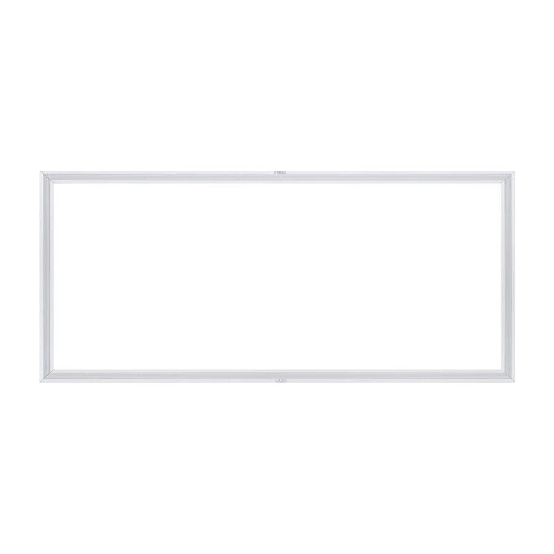 NVC LED Integrated Ceiling Renovation Subsidy, Aluminum Buckle Board, Bathroom Flat Panel Light, Surface-Mounted Light, 36W, Matte Silver, 300*600