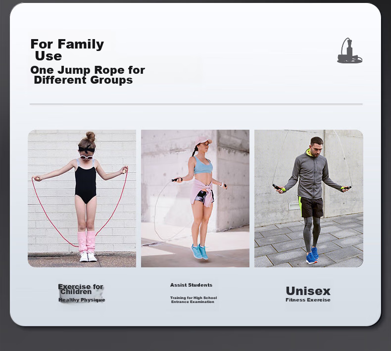 Li-Ning Jump Rope for Adults And Children, Middle School Students, Wear-Resistant Steel Wire, Professional High School Entrance Exam, Heavy-Duty Fitness Equipment 12