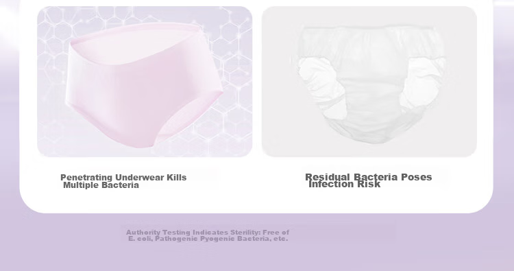 Kaili Disposable Underwear for Women, Maternity Travel Cotton Panties, No-Wash, 30 Pieces, Size L [Sterilized And Safe] 7