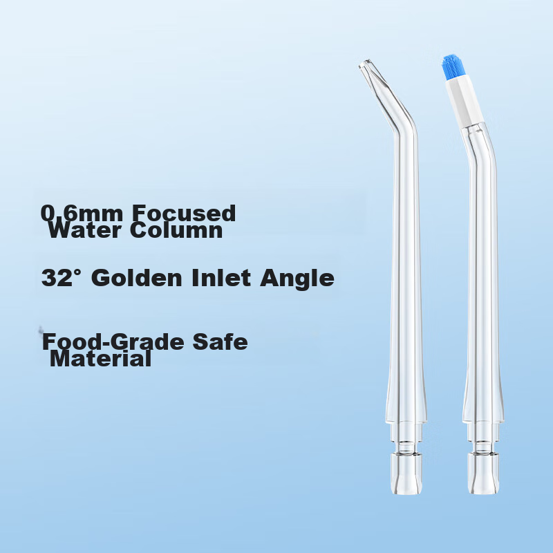 Hongmengzhixuan Li Bobe Smart Oral Irrigator, Standard Spray Nozzle 2-Pack, Compatible with Oral Irrigators/oral Irrigator Pro