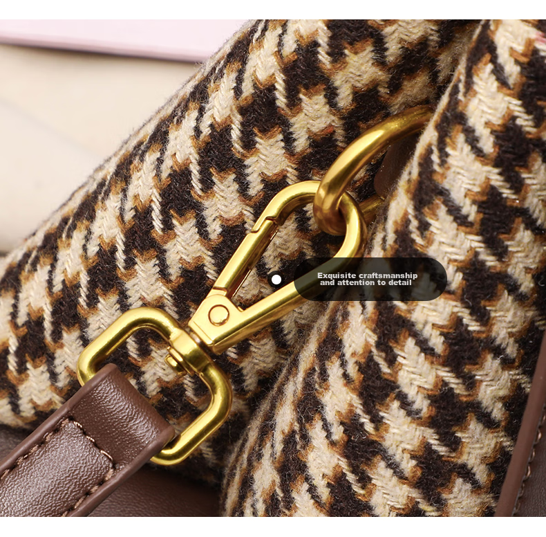 Aiqinghai Handbag, Women's Shoulder Bag, Crossbody Bag, Tote Bag, Light Luxury Brand, Commuter Gift, Practical Present for Mother's Day 4