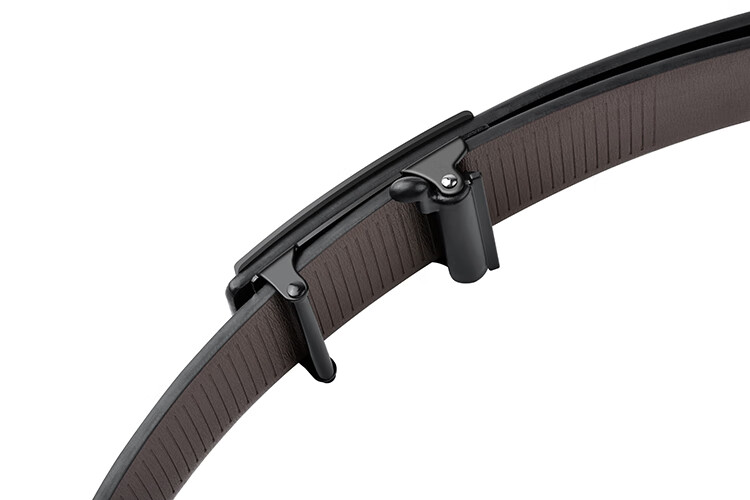 HALFEEL Men's Belt, Toothless Inner Belt with Automatic Buckle, Trendy High-Quality Leather Belt for Young Men, Business Trouser Belt, Father's Day Gift 16