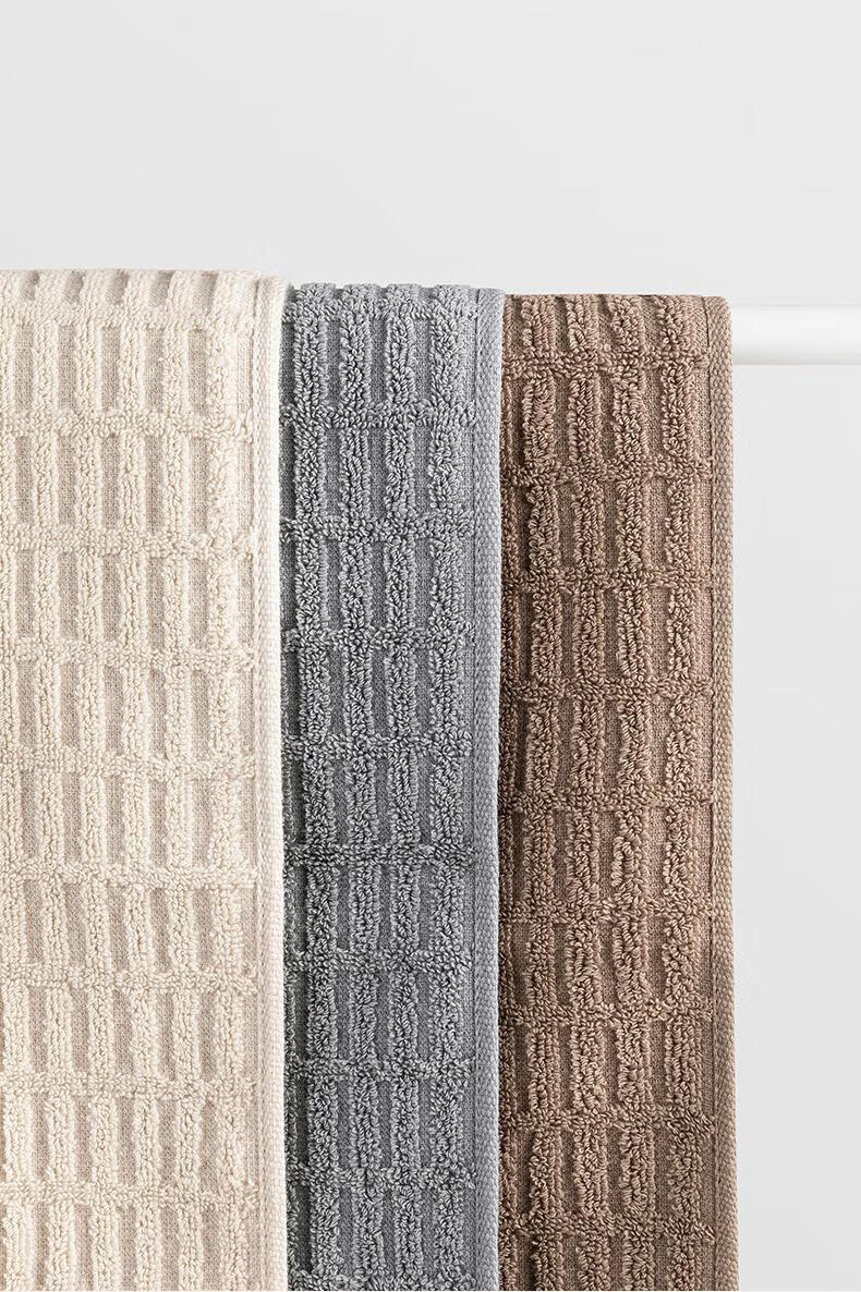 Sanli Class A Xinjiang Cotton Square Towels, 4 Pieces, Pure Cotton Soft Absorbent Face Washing Sports Small Towels for Men And Women, 33*33cm 16