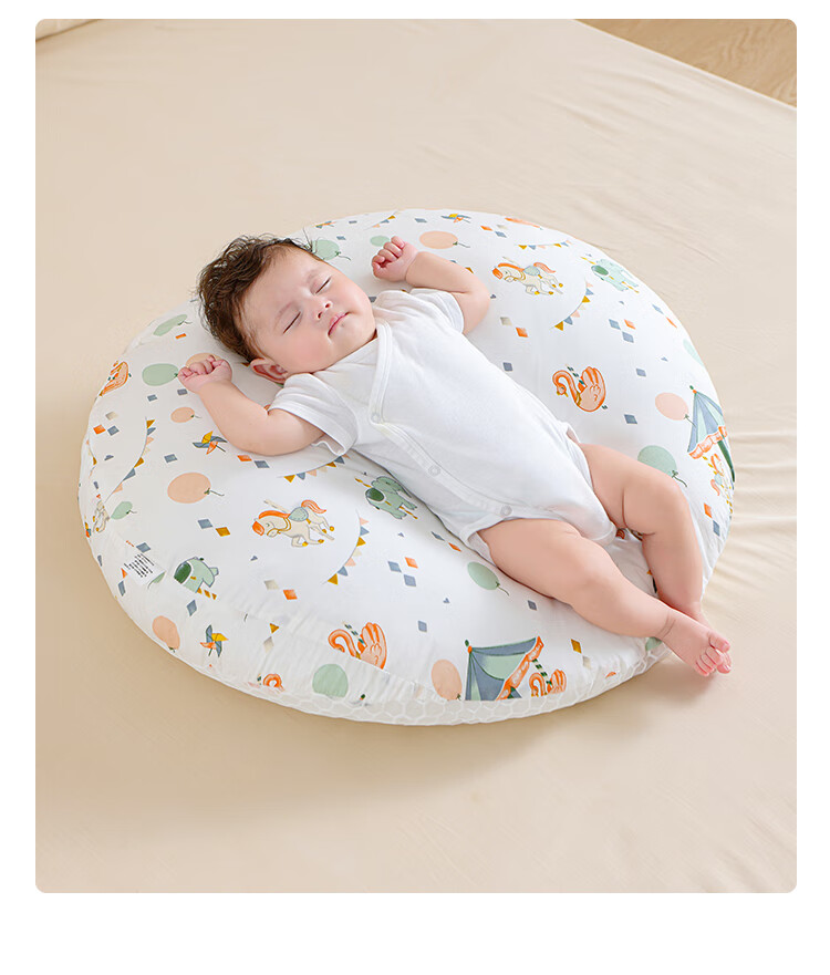 JOYNCLEON Nursing Pillow Baby Anti-Spit-Up Inclined Cushion Anti-Choke Milk Feeding Pillow for Newborns 0-1 Year Jzt72072 16