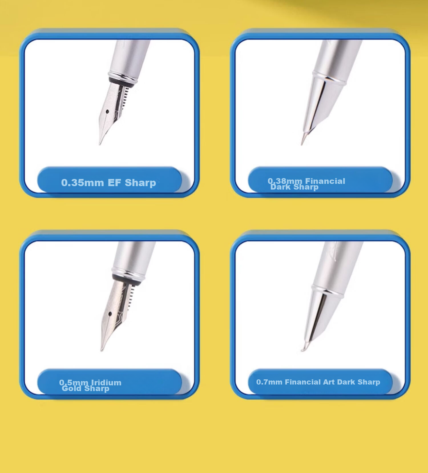 Pimio Doraemon Heart Cartoon Fountain Pen Set, Anime Collaboration Birthday Gift, Daily Handwriting Practice Gift Box Set, 0.38 Dark Nib 9