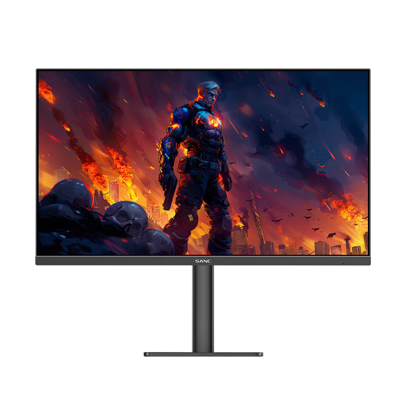 SANC Shengse 24.5-Inch Overclocked 320Hz Gaming Monitor, Fast-IPS, 1ms Response Time, Hardware Low Blue Light, Factory Color Calibration, 400nit, Height Adjustable Computer Screen G41