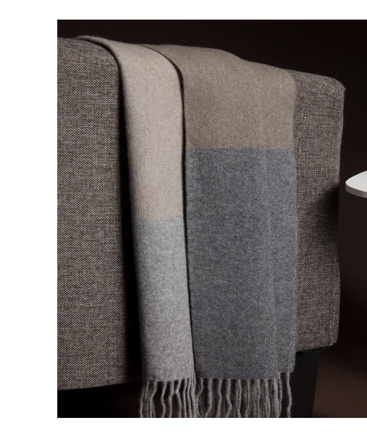 Hengyuanxiang 100% Cashmere Scarf, Women's Shawl, Warm Neck Warmer, Birthday Gift for Mom, Present for Elders 32