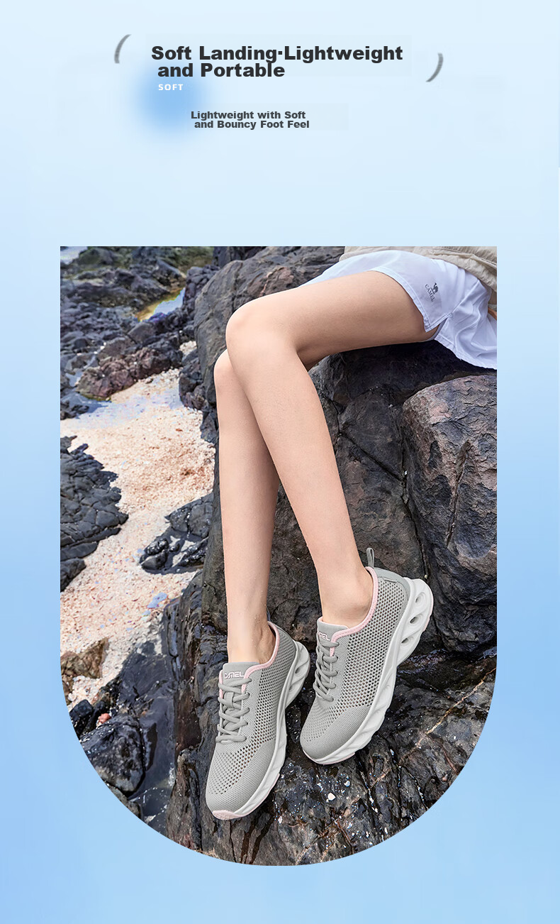 CAMEL Sports Shoes, New Summer Men's Sneakers, Breathable Mesh Shoes, Non-Slip And Wear-Resistant, Casual Athletic Footwear for Fathers And Elderly 13