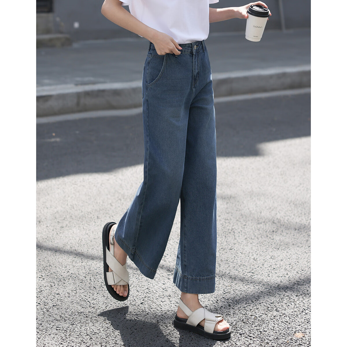 Dme [Casual Denim Jeans], Spring And Autumn Style, Slimming Pear-Shaped, Elegant And Fashionable Denim Jeans for Wome