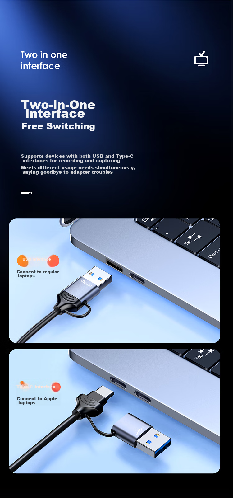 BIAZE HDMI Video Capture Card Live Streaming 4K 60HZ Frame Rate High-Definition Recording for PS5/Xbox/Switch2/iPad Camera Game Laptop Mobile Phone USB3.0 4