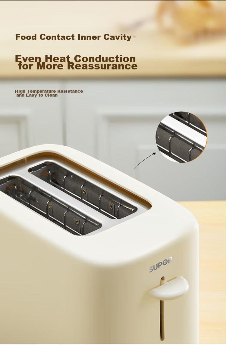 SUPOR Bread Maker, Toaster, Breakfast Machine, Toast, Sandwich Maker, Bagel Toaster, Double-Sided Home Multi-Function Light Meal Machine, 800W Three-Dimensional Fast Heating DJ805 8