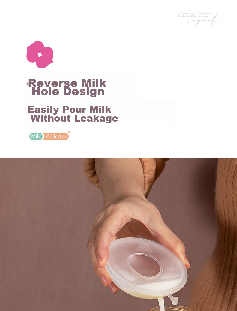 MyCarol Wearable Hidden Compact Breast Pump, Hands-Free Breast Pump, Milk Shield, Anti-Leakage, Two-Pack BP-A12 9