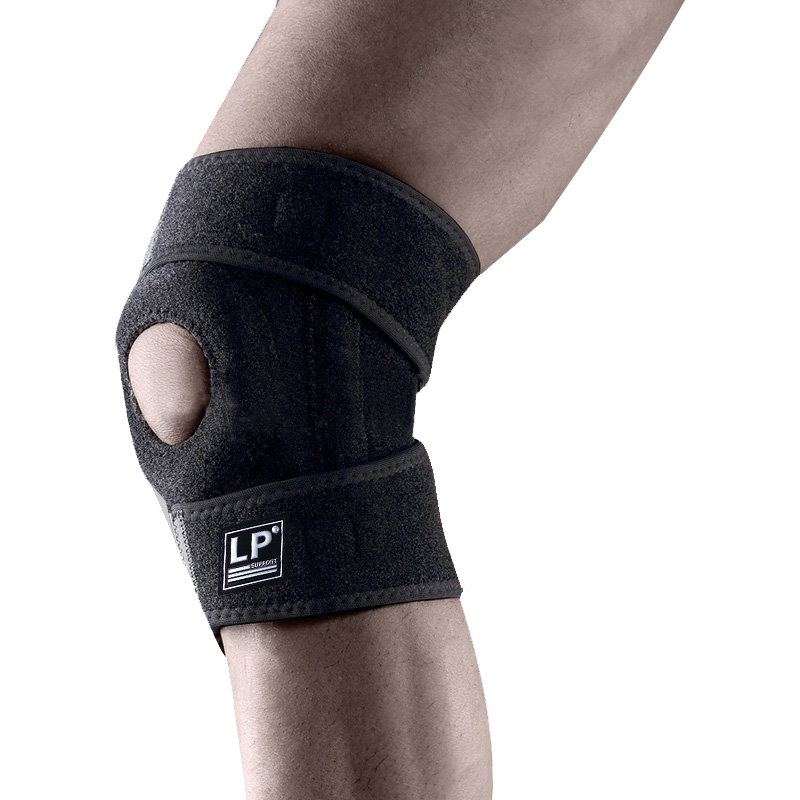 LP 733CA Sports Knee Brace Double Spring Support Breathable Volleyball Running Training Extra Large Size