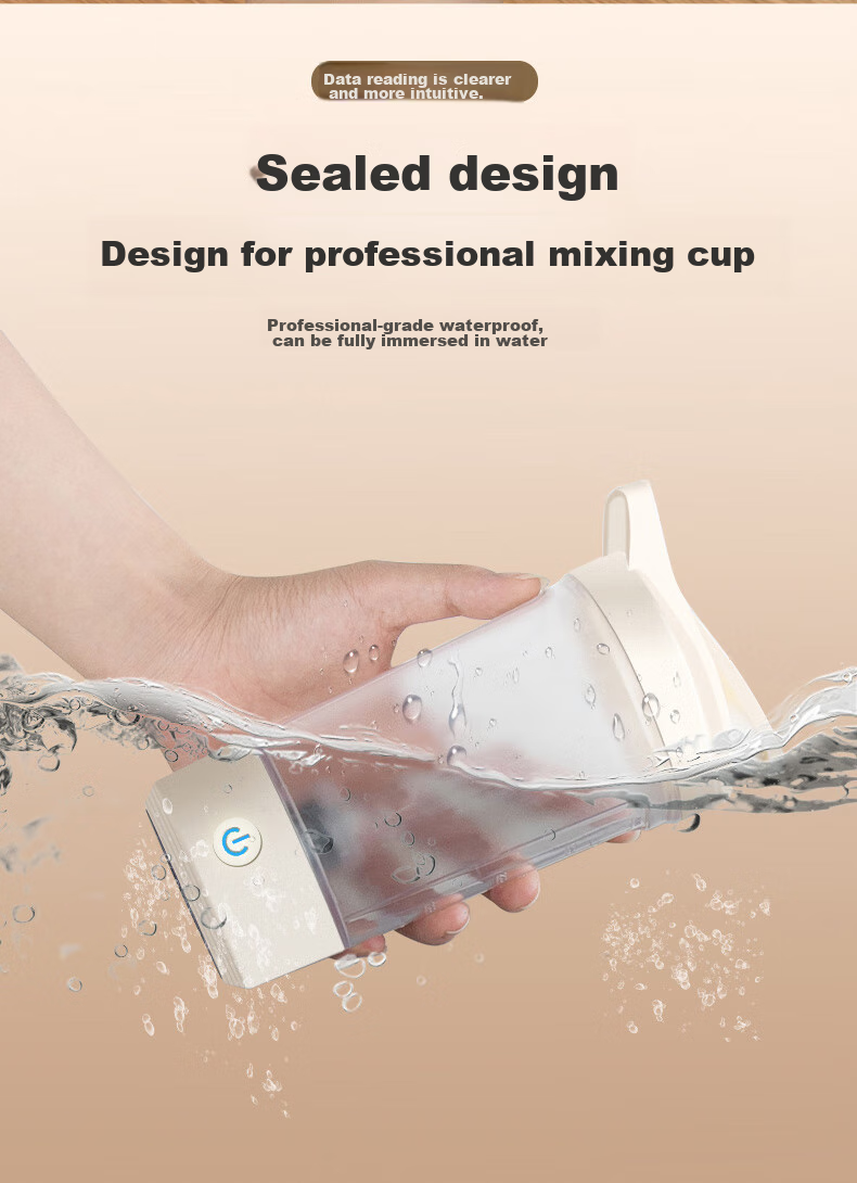 TEOTM Shaker Cup, Automatic Shaker Cup, Electric Shaker Cup, Rechargeable Magnetic Shaker Cup for Coffee Beans And Milk Powder 6