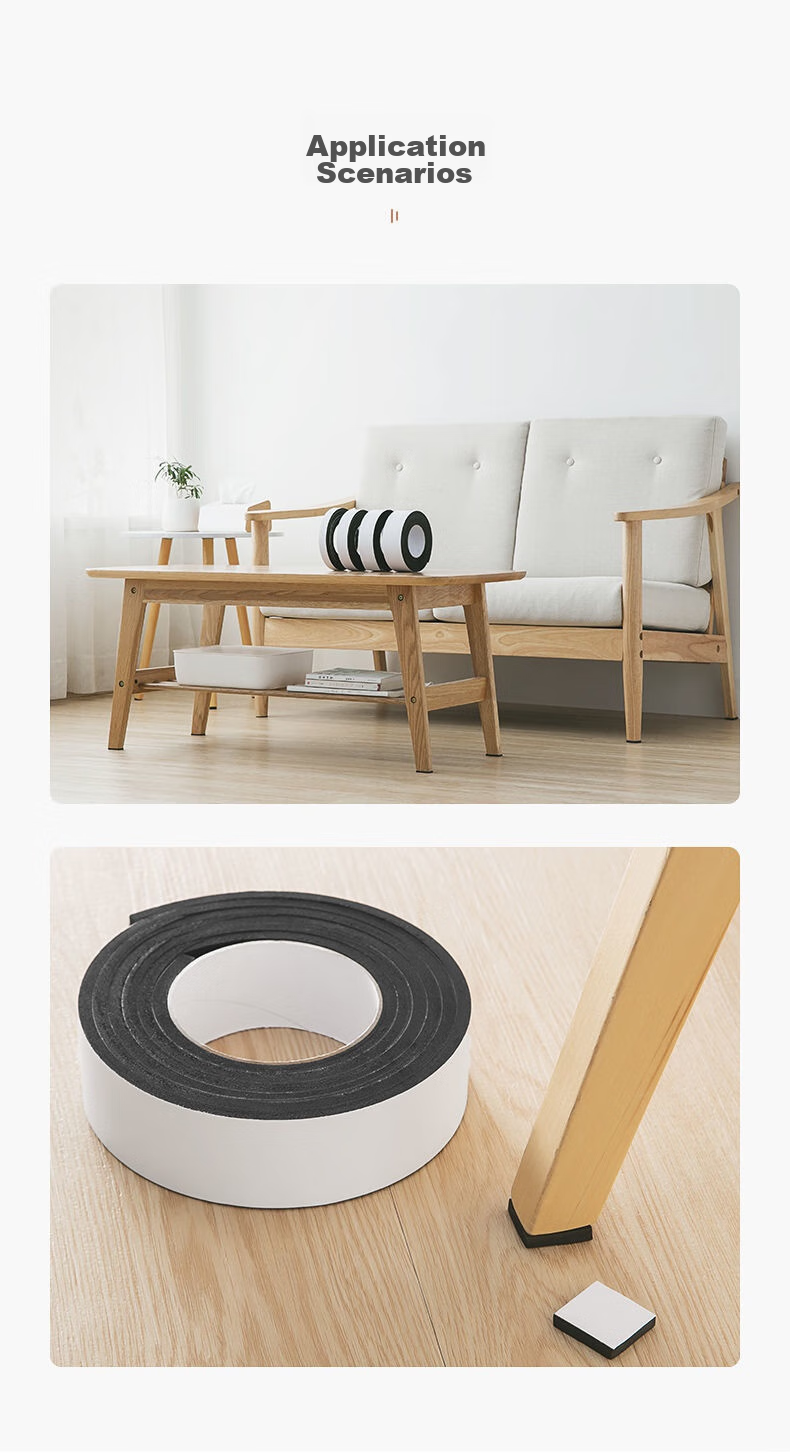 Hujia Chair Foot Pads, Non-Slip And Sound-Absorbing, Table And Chair Leg Quiet Pads, Cuttable EVA Material 12