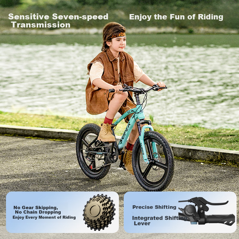 361° Children's Bicycle for Ages 6-10, Student Bike, Bicycle, Bike for Older Children And Kids, Mountain Bike