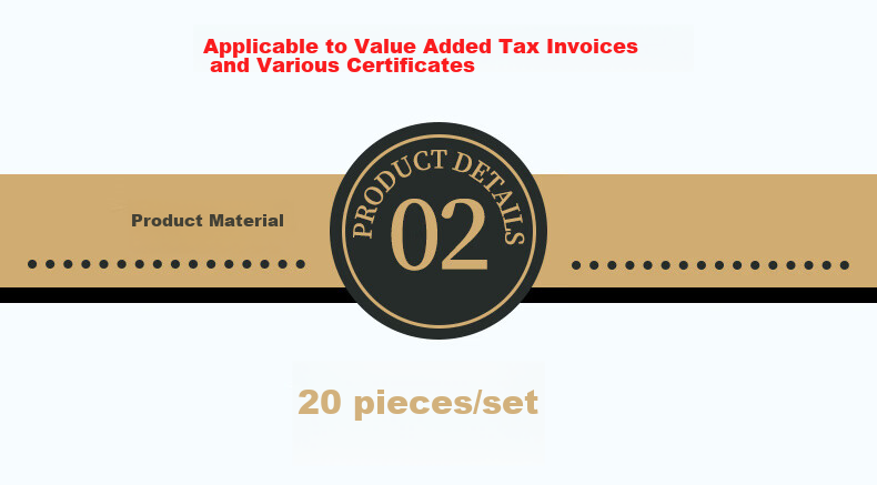 LISON Invoice Version Kraft Paper Invoice Window Envelope, 250*158mm, 20 Pieces/pack, Thick Kraft Paper, Office Supplies Invoice Document Folder 4