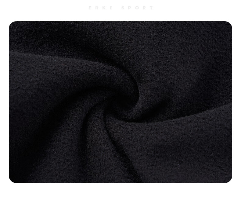 ERKE Men's Sweatpants, Thickened And Fleece-Lined for Winter, Knitted Long Pants with Elastic Cuffs, Warm Casual Trousers for Running And Everyday Wear 12