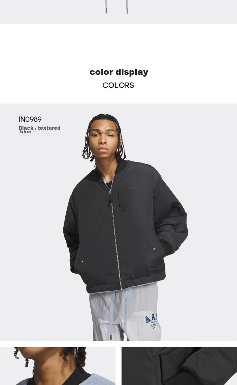 Adidas Trefoil Men's REV SHERPA U Sports Jacket IN0989, Size M 4