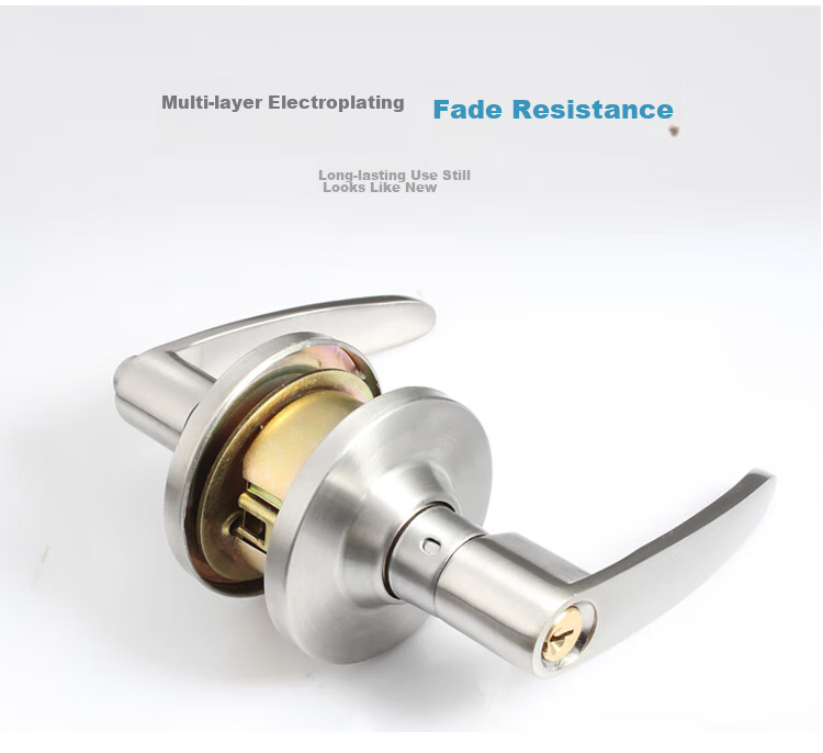 BLOSSOM Spherical Door Lock, Interior Room Door Lock, Wooden Door Bedroom Door Handle Lock, JD201B Grade Lock Cylinder 6