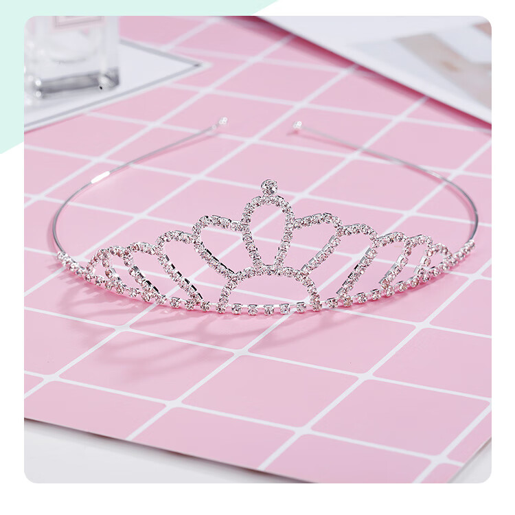 CHIMERA Butterfly Beaded Crown Headband for Children, Girls' Princess Performance Headdress, Hair Accessory, Mid-Autumn Festival Gift for Girls 8