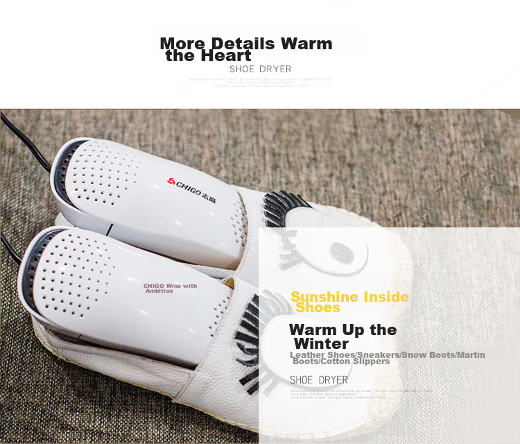CHIGO Shoe Dryer, Winter Shoe Warmer, Adult Shoe Heating Machine 19