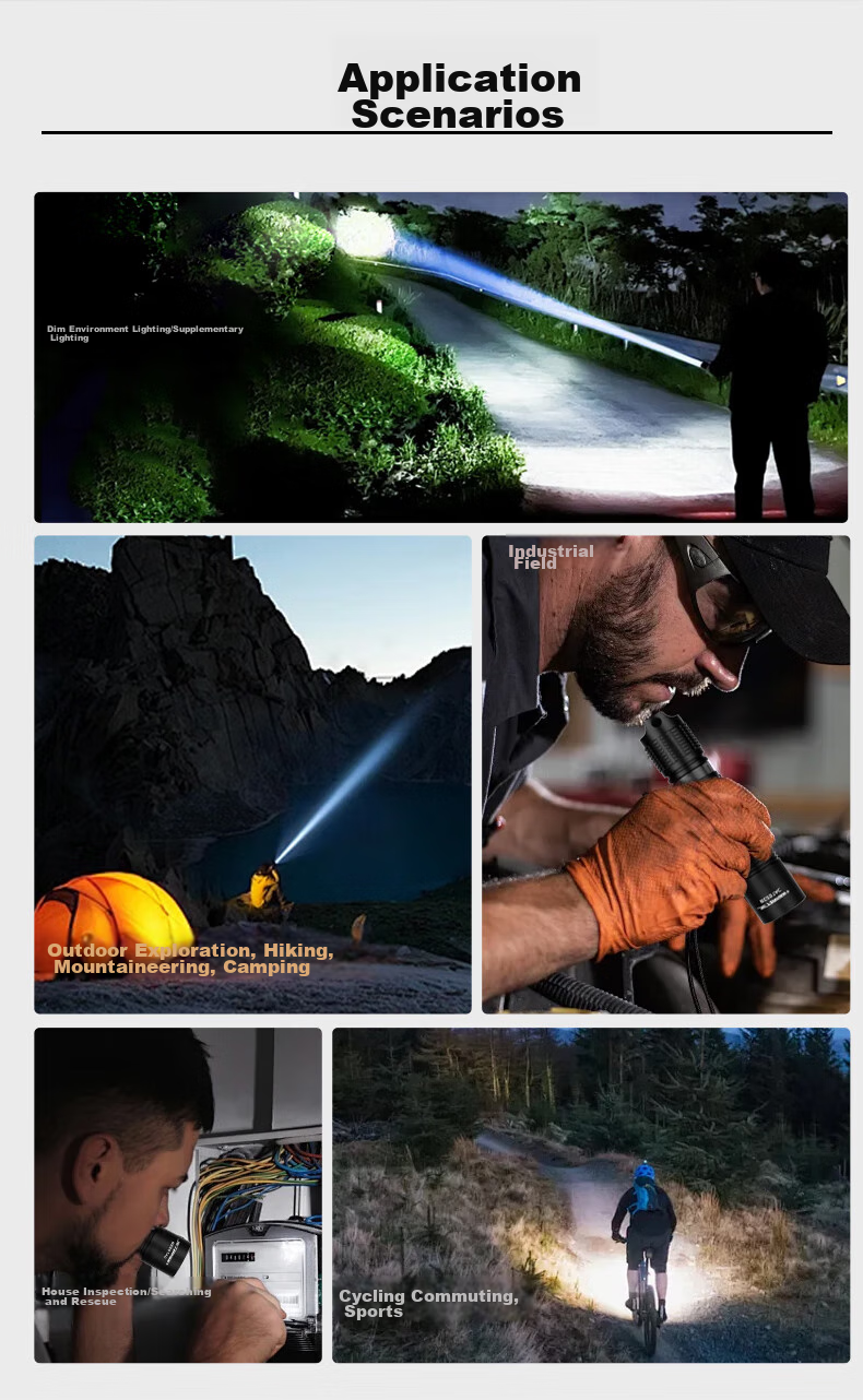 JETBeam BC25TAC High-Intensity Flashlight, Outdoor Bright Long-Range Emergency Camping Light 11