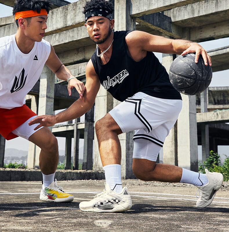 PEAK Taijiyanwu 2.0 Basketball Shoes for Men, Outdoor Performance Sports Shoes, Shock-Absorbing And Wear-Resistant Competition Sneakers DA510001 26