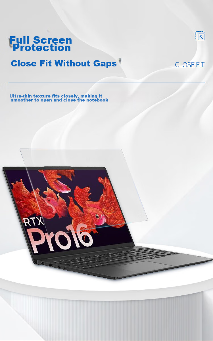 JPLAYER Screen Protector for Lenovo ThinkPad E15/P15V/E590/580/T580/590/570, 15.6-Inch Laptop, High-Definition Clear LCD Film, 2 Pieces 4