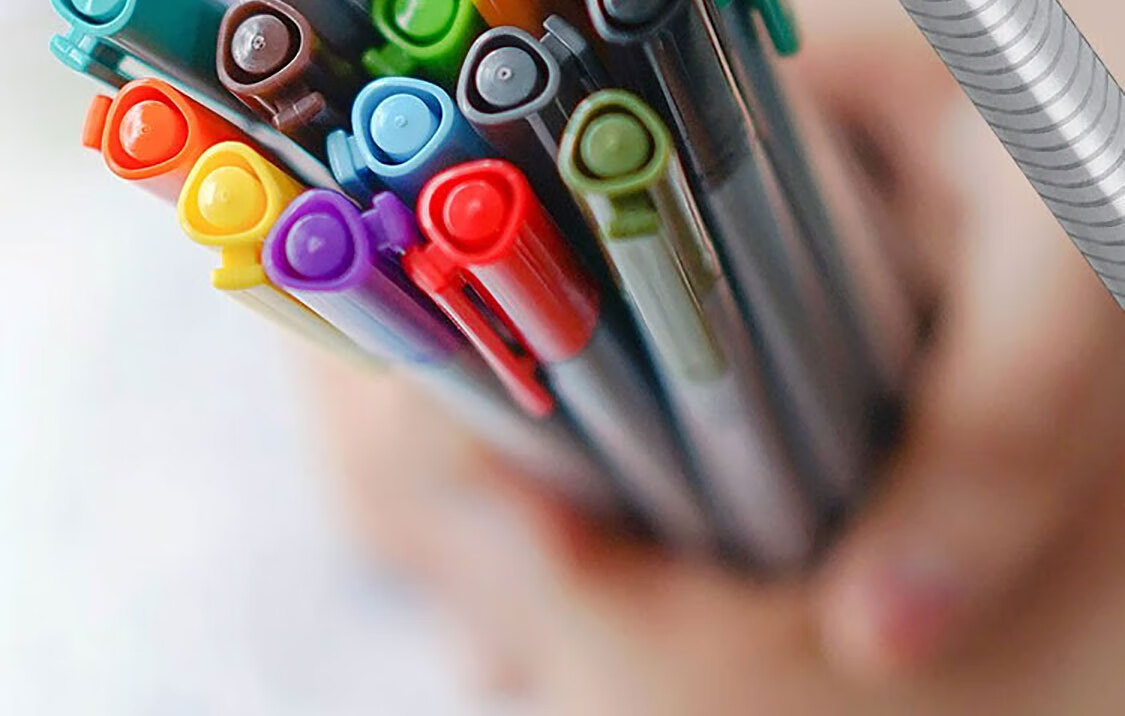 STAEDTLER Needle-Tip Pen, 0.3mm Fiber Tip, Water-Based Ink, Washable, Direct Liquid Signing Pen, Art Drawing Outlining Quick-Drying Pen, Black, 10 Pieces, 334-9 11