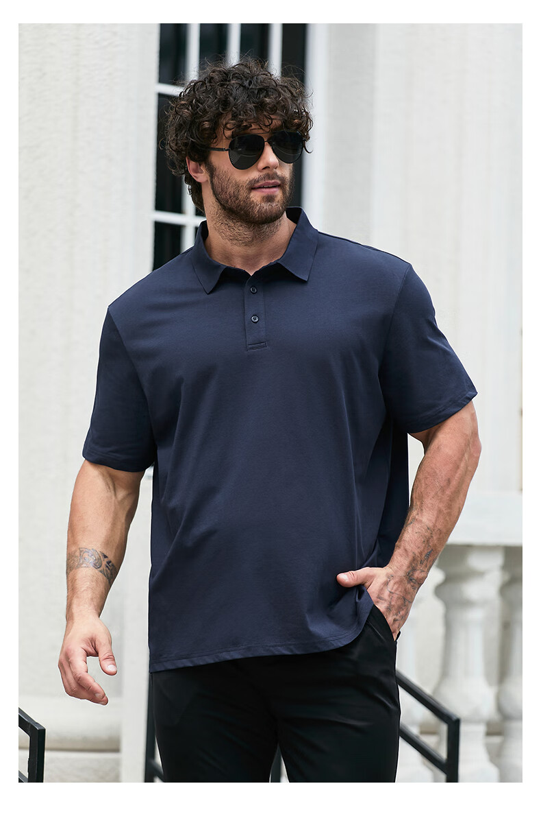 Dibinze Large Size Polo Shirt for Men, Plus Size Loose Fit Cool Business Casual Collared T-Shirt, White, 8XL 18