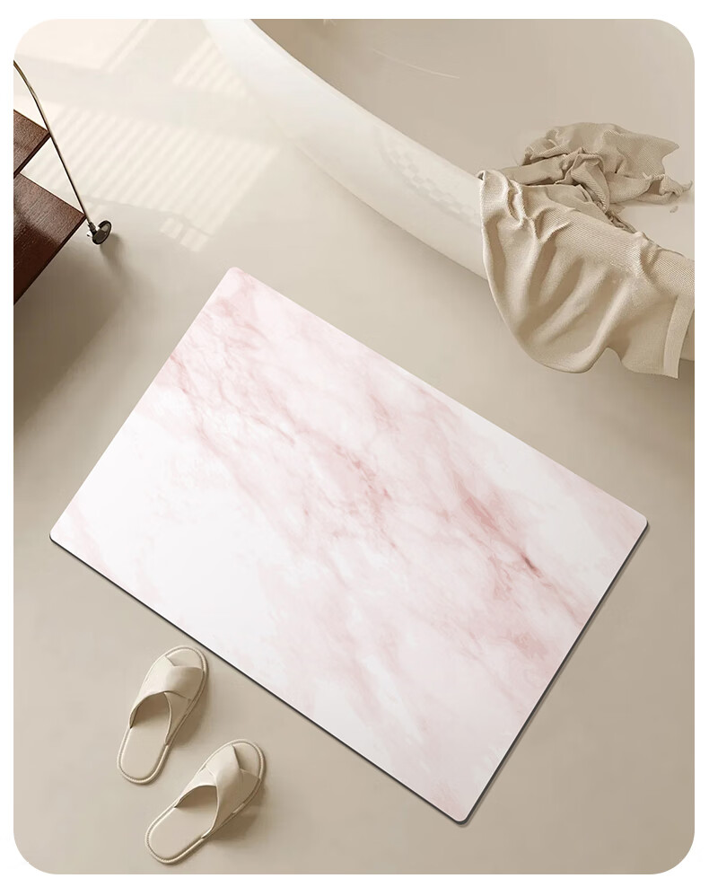 Huaxu Bathroom Absorbent Floor Mat, Toilet Non-Slip Mat, Washroom Mat, Customizable - Dark Secret Realm 5080 20