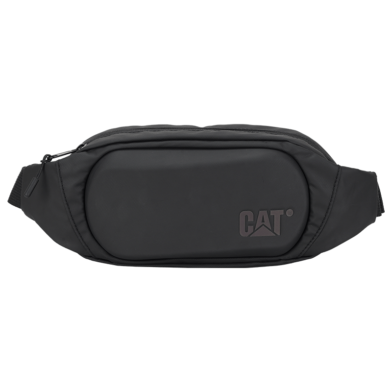 CAT Waist Bag, Chest Bag, Trendy Shoulder Crossbody Phone Bag, Hard Shell 3D Bag for College Students, Birthday Gift for Men And Women, Black, 84267
