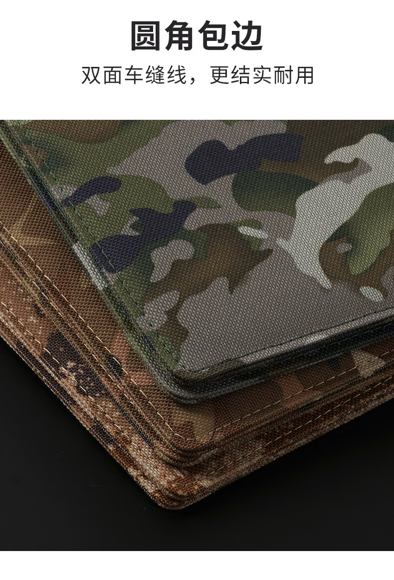 Xuchenwenju Camouflage Jungle A4 Report Folder, Presentation Folder, File Sharing Folder, Clipboard, Double-Folded Folder, Teacher's Guide, Soldier Mentor, Brother Meeting Contract Document Folder, Paper Customizable with LOGO 7