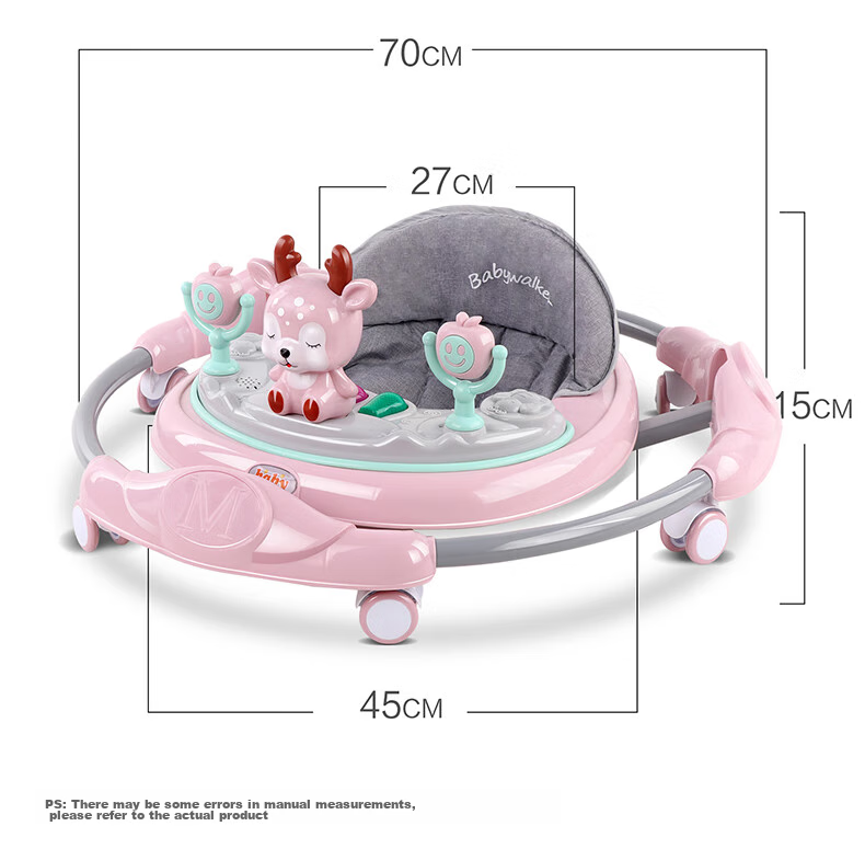 ANGI BABY Multifunctional Anti-Rollover Baby Walker for 6-18 Months, Toddler Learning to Walk, Boys And Girls Can Sit, Walking Aid 13