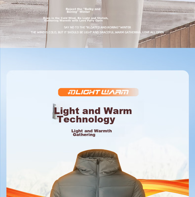 361° Men's Down Jacket Autumn Winter New Lightweight Short Warm Hooded Sports Inner Layer 652544302D-4 3