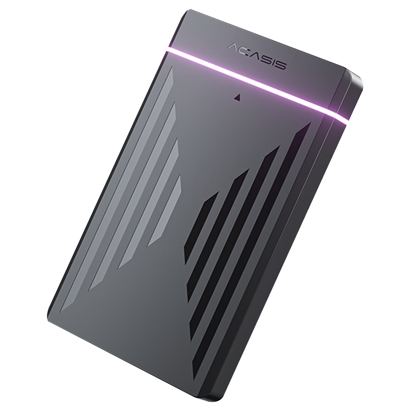 Acasis USB3.0 External Hard Drive Enclosure, 2.5-Inch SATA Interface, Compatible with Desktop And Laptop Computers, for SSD And HDD Storage, EC-5250B