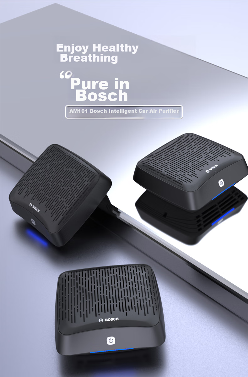 BOSCH AM101 Car Air Purifier Removes Formaldehyde, New Car Smog, Smoke Odors, PM2.5 And Eliminates Odors inside the Vehicle 1