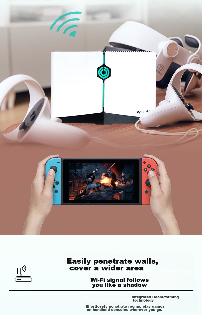 WangyiUUjiasuhe Wi-Fi6 Version WangyiUUjiasuhe 2, NetEase Accelerator PS4/\PS5 Pro/\Switch2/\XSX/\Steam Deck Professional Console Acceleratio 4