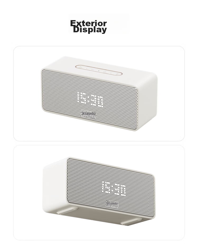 Xiaodu Sound Lingdong Version, Milk Chocolate Cocoa [Super Power Xiaodu] Smart Speaker, Professional Acoustic Design, Bluetooth Computer Desktop Speaker, Smart Alarm Clock, Gift for Gifting 23