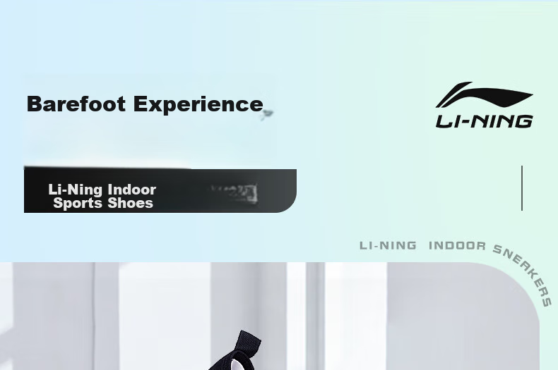 Li-Ning Unisex Shoes And Socks, Non-Slip, Wear-Resistant, Quick-Drying, High-Elasticity, Comfortable Fit, Lightweight, Breathable, Soft-Soled Shoes 1