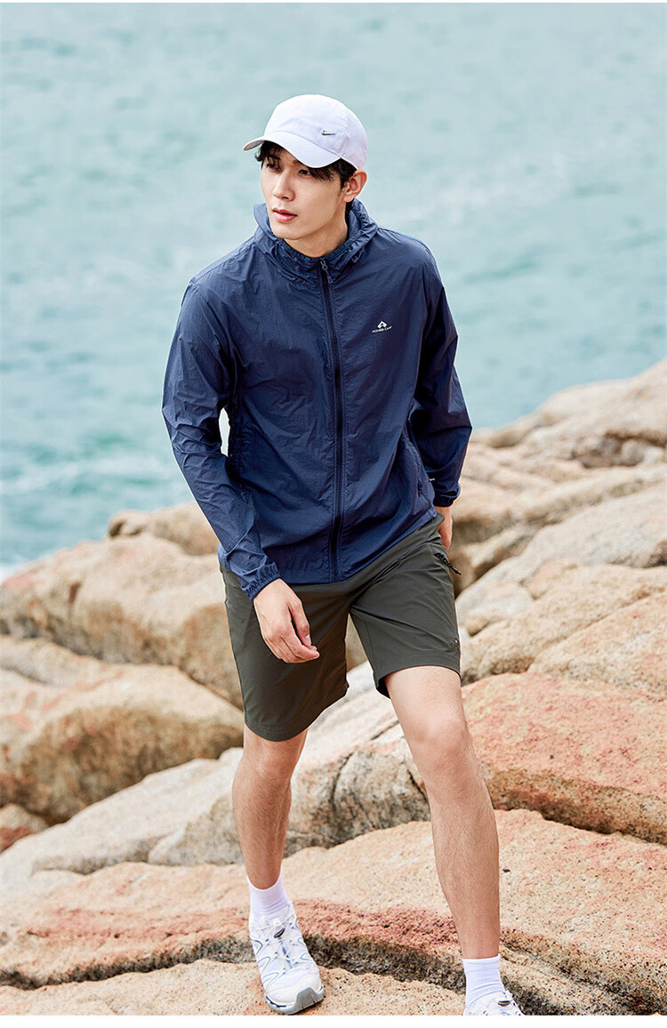 Pioneer Camp Sun Protection Clothing for Men, New Summer Outdoor UV-Resistant Sunscreen Jacket, Lightweight Breathable Skin Coat, Men's Fishing Outerwear 13