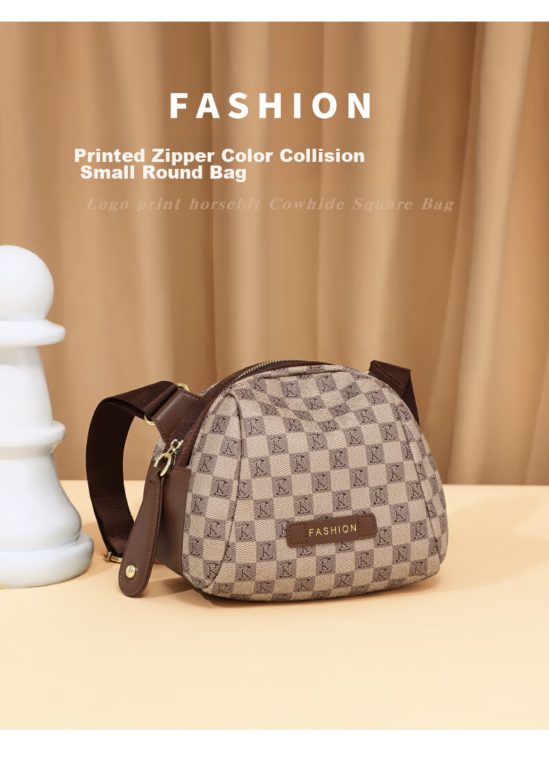 Aiqinghai Handbag, Women's Crossbody Bag, Shoulder Bag, Brand Shell Bag, Chest Pack, Birthday And Mother's Day Gift, Practical Present for Mom 1