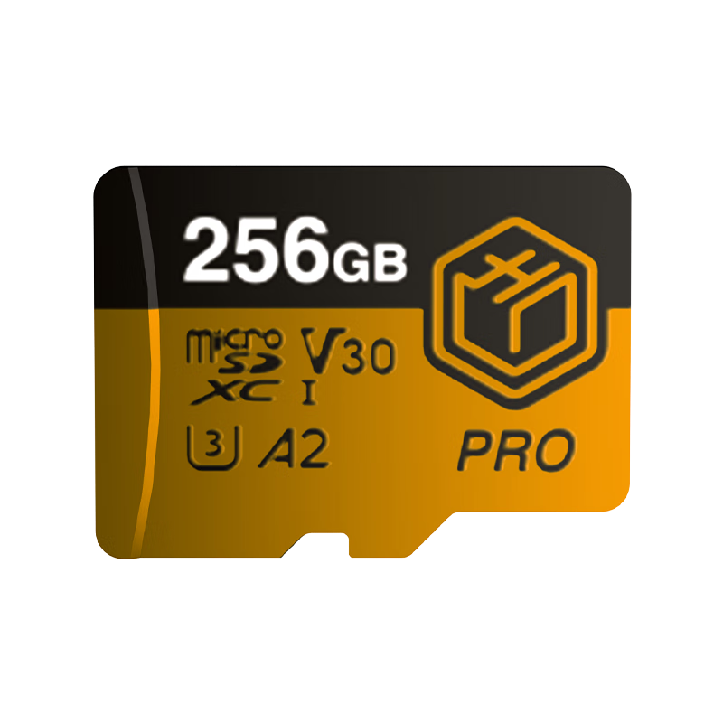 JD Original 256GB TF Memory Card, 4K Ultra HD, Gold Label Pro Series Storage Card U3V30A2, Compatible with Drones And Action Cameras, Read Speed 200MB/S