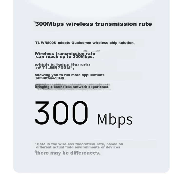 TP-LINK Mini Wireless Router, Portable Wired-To Wireless WiFi Adapter for Home And Travel, Signal Repeater Bridge, High-Speed Wall-Penetrating, Plug And Play TL-WR800N 3