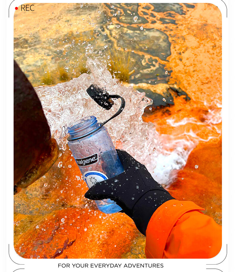 Nalgene Imported Plastic Water Bottle from USA, Outdoor Sports Cup for Men And Women Students, Summer Heat-Resistant Portable Measured Cup 500ml 19