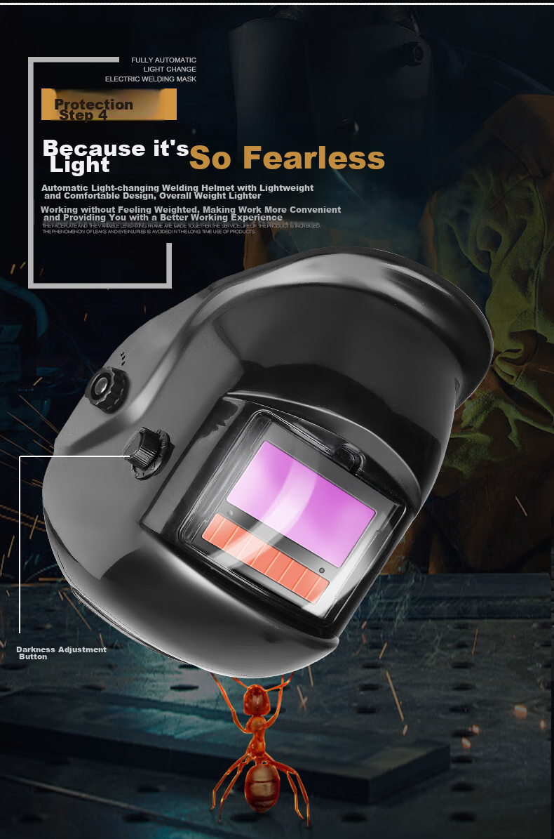 BAIGE Welding Protective Mask Welder Helmet Welding Glasses Full Face Anti-Strong Light Combo CW178334 7