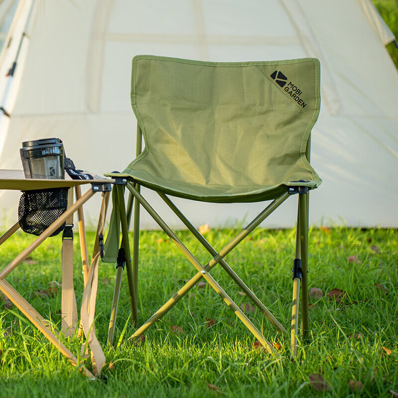 MOBIGARDEN Folding Chair, Outdoor Camping Picnic Ultra-Light Home Fishing Chair Camping Chair, NX20665020, Winter Bamboo Gree