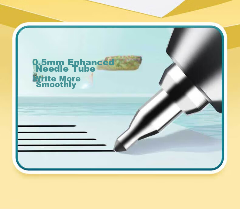 Kayou Egg Party Gel Pen, Retractable Pen, Signature Pen, Student Stationery, Gift for Boys And Girls, Christmas Present 7