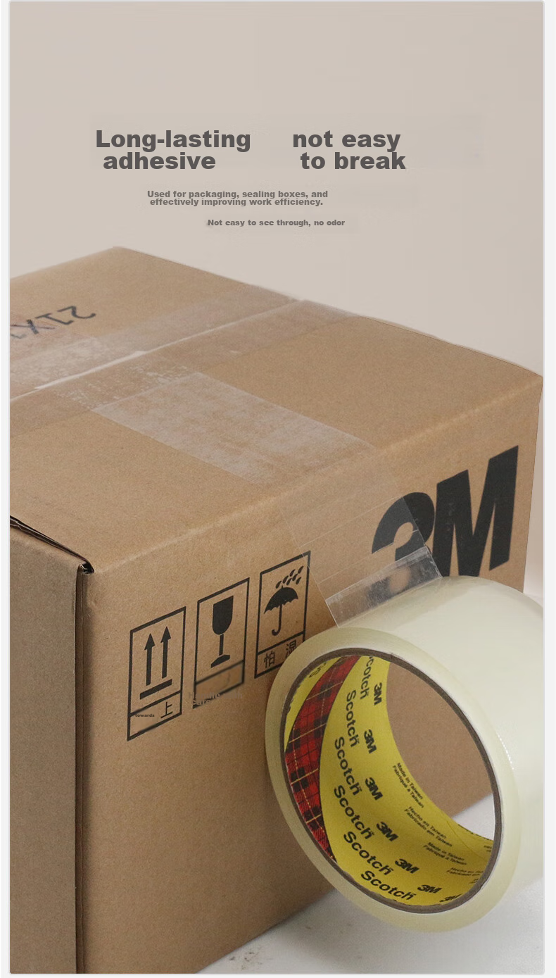 3M Scotch Transparent Multipurpose Packing Tape, Office Supplies, 309, 48mm*90m 6